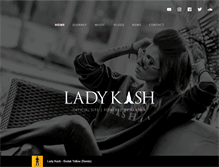 Tablet Screenshot of ladykashonline.com